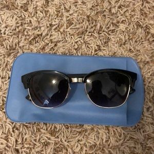 Clubmaster Style Sunglasses